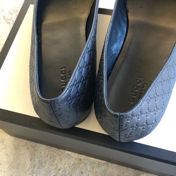 NIB Gucci Microguccissima soft ballet flat sz 8.5 - Picture 8 of 8